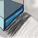 Transparent cube sketch